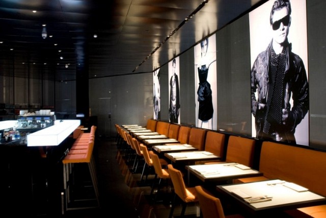 The Emporium Armani Café in Mall of the Emirates and how it is a place of design where people can go and enjoy a different meal on a different atmosphere.