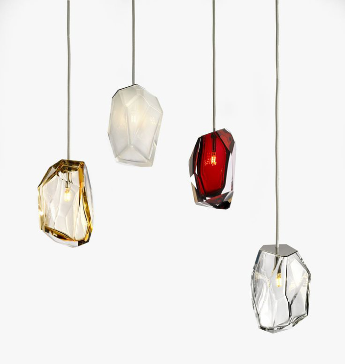 Luxuious-Crystal-lamp-by-Arik-Levy-contemporary-design