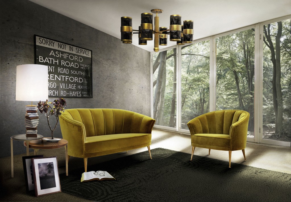 10 Modern Suspension Lamps for a luxury living room