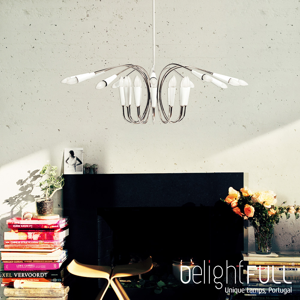 10 Modern Suspension Lamps for a luxury living room